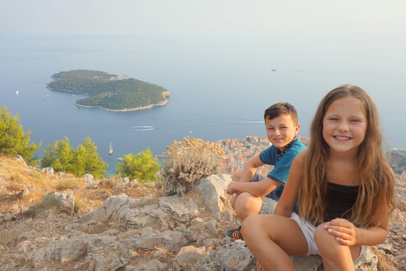 View from the top of Dubrovnik Cable Car