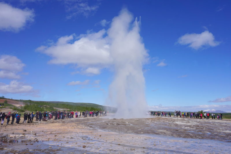 Drive the Golden Circle, Iceland and spend as long as you like marvelling at the geysir