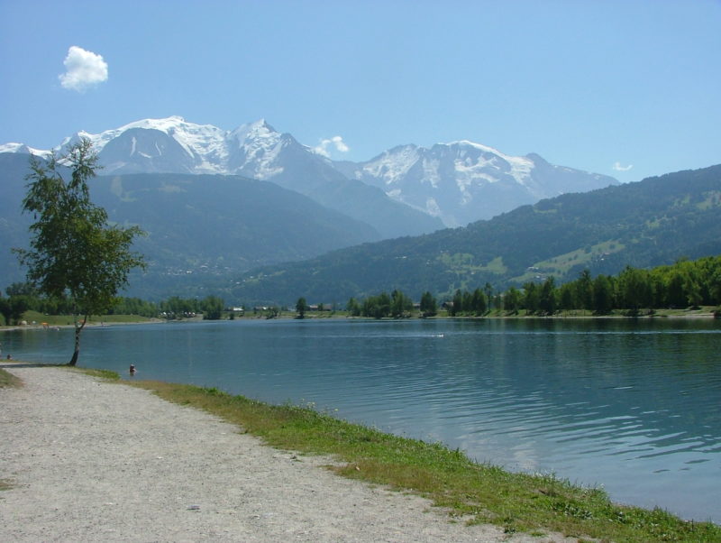 Lake Passy Lac De Passy Our Day On The Man Made Beach At Lake Passy